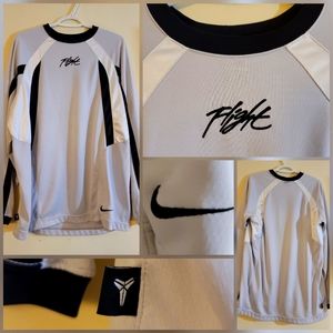 NIKE flight crew neck long sleeve jersey sweater.